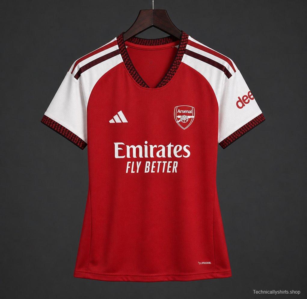 26/27 Arsenal Home Women Jersey