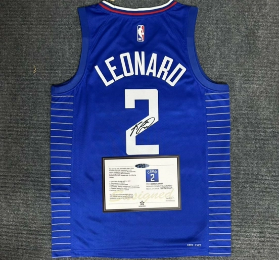 Kawhi Leonard SIGNED Los Angeles Clippers #2 NBA