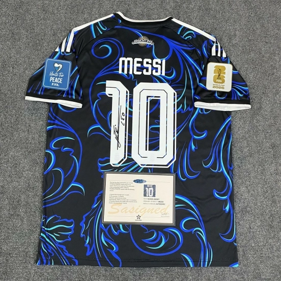 Lionel Messi Away World Cup (FULL ENGLAND patch)