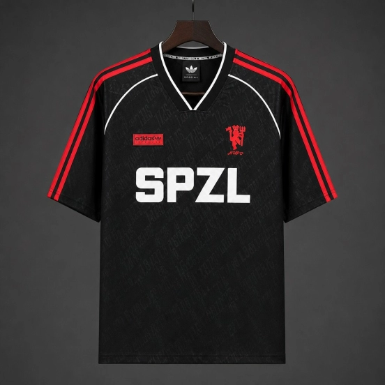 26/27 Manchester United SPZL FC Polo Black Jersey