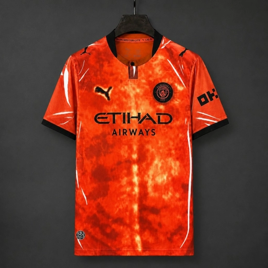 26/27 Manchester City Fourth Orange Jersey