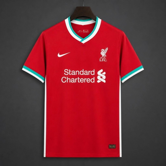 Retro 20/21 Liverpool Home Red Jersey