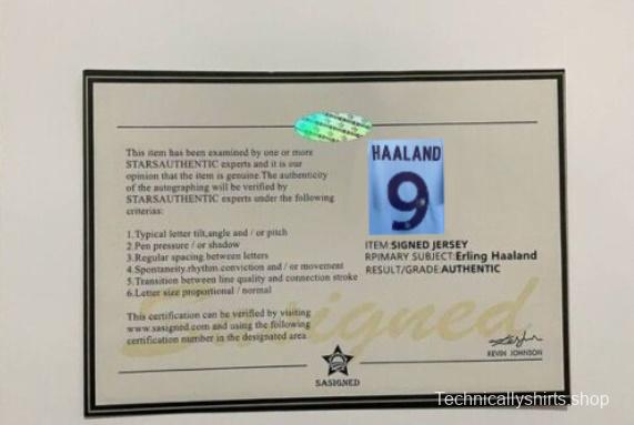 Haaland Champions League COA