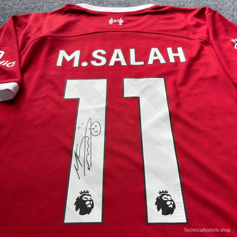 Salah Signature Shirt + COA