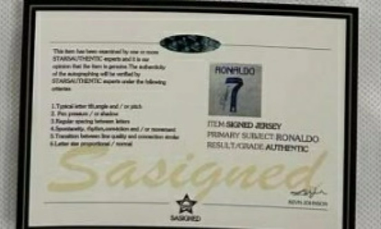 Cristiano Ronaldo Al-Nassr THIRD White REPLACEMENT CERT