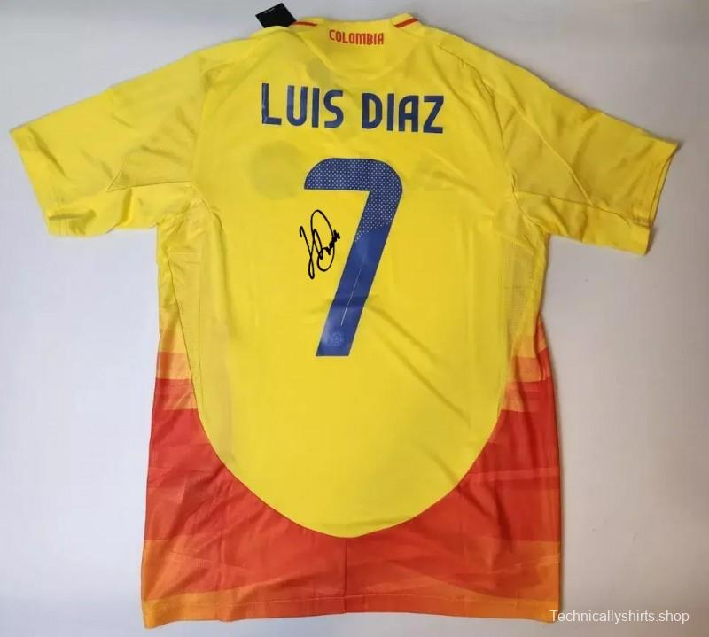 Luis Diaz Signed Colombia Copa America