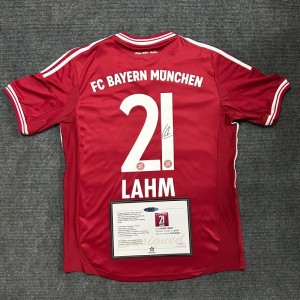 Lahm Bayern signed shirt