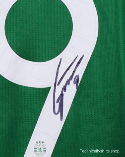 GYOKERES SPORTING LIBSON 24/25 UCL SIGNED SHIRT